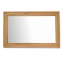 FurnitureToday Soho Solid Oak Large Mirror