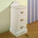 FurnitureToday Sweetheart 3 Drawer Baby Chest 