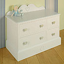 FurnitureToday Sweetheart 4 Drawer End of Bed Chest 
