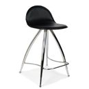 FurnitureToday Swivel Seat Leather Barstool with rotating seat
