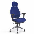 FurnitureToday Synchronised High back fabric office task chair
