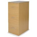 FurnitureToday Tall Three Drawer Filing Cabinet