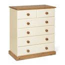 Tarka Painted 2 over 4 Drawer Chest