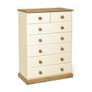 FurnitureToday Tarka Painted 2 over 5 Drawer Chest