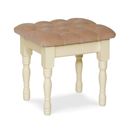 FurnitureToday Tarka Painted Large Button Top Stool