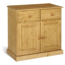 FurnitureToday Tarka Solid Pine 2 Drawer Sideboard