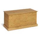 FurnitureToday Tarka Solid Pine Blanket Box