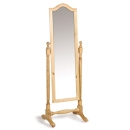 FurnitureToday Tarka Solid Pine Cheval Arch Mirror