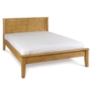 FurnitureToday Tarka Solid Pine Contemporary Bed