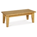 FurnitureToday Tarka Solid Pine Contemporary Coffee Table