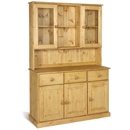 FurnitureToday Tarka Solid Pine Glazed Top Dresser