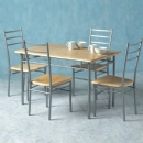 FurnitureToday The Crosby Rectangular Dining Set 