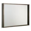 FurnitureToday Tokyo Walnut Landscape Mirror 