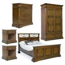 FurnitureToday Toscana Collection dark wood bedroom set