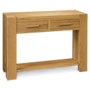 FurnitureToday Trend Solid Oak Console Table