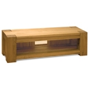 FurnitureToday Trend Solid Oak Plasma Stand