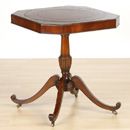 FurnitureToday Tripod Table Leather Top