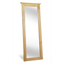 FurnitureToday Tuscany Oak Freestanding Mirror