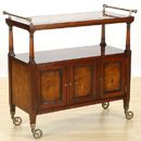 FurnitureToday Two Tier Wine Bar on Wheels