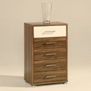 FurnitureToday Unity 5 drawer chest white