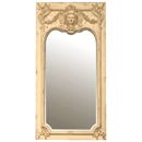 Valbonne French painted large Medusa mirror