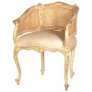 FurnitureToday Valbonne French painted rattan tub chair