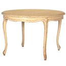 Valbonne French painted round dining table