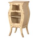 Valbonne French painted small glazed cabinet