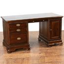 FurnitureToday Vanessa dark wood Medium Sized Computer Desk