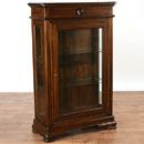 Vanessa dark wood Vitrine Cabinet