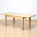 FurnitureToday Vermont Solid Oak Extending Dining table