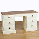 FurnitureToday Village Pine Painted Dressing Table