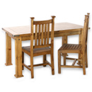 FurnitureToday Vintage pine 5ft dining set