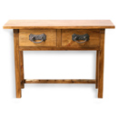 FurnitureToday Vintage pine double K console table