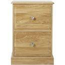 FurnitureToday Westminster oak single filing cabinet