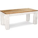 FurnitureToday White Painted Plank Dining table