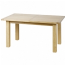 Winchester solid oak extendable dining table