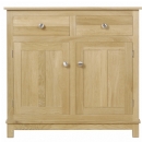 FurnitureToday Winchester solid oak sideboard with 2 doors