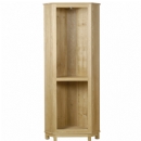 FurnitureToday Winchester solid oak tall corner unit