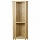 Winchester solid oak tall corner unit