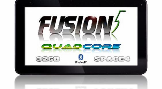 GUARANTEED FOR CHRISTMAS!! 32GB STORAGE - ANDROID 4.4 KITKAT - 10.1`` FUSION5 XTRA SPACE4 TABLET PC - QUAD-CORE CPU - POWERFUL GPU - SLEEK DESIGN - BLUETOOTH - FLAT 50% OFF - LIMITED TIME OFFER