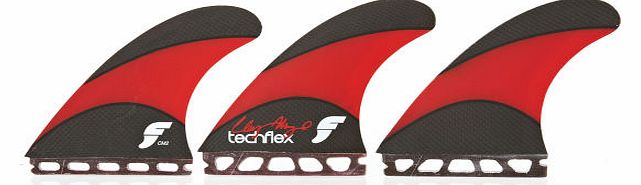 Futures CM2 Techflex Thruster Fins - Medium