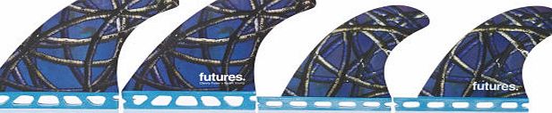 Futures Danny Fuller Fiberglass Quad Fin Set -