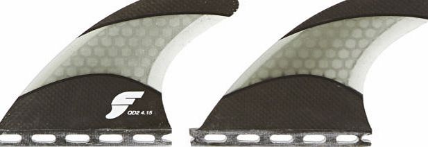 Futures QD2 4.15inch Techflex Quard Rear Fins -
