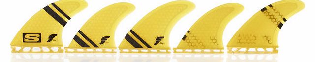 Futures SA4 Honeycomb 5 Fin Set - Large