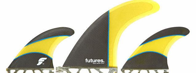 Futures Taylor Jenson Carbon/Honeycomb Fin -