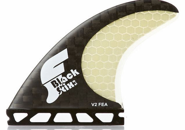 Futures Vector 2 FEA Black Stix 2.0 Fins - Black