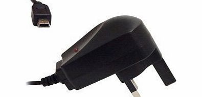 FX Factory Mini USB 3 Pin Mains Charger For Phillips MP3/4 Players Philips GoGear Ariaz, Philips GoGear Cam, Philips GoGear Muse, Philips GoGear Opus, Philips GoGear RaGa, Philips GoGear Spark, Philips GoGear Vi