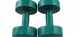 Fytter Two green 5kg hand weights