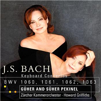 G&uuml;her and S&uuml;her Pekinel Bach- JS :Concertos for 2 and 3 Keyboards